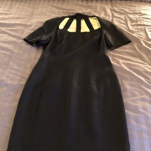 Black cocktail dress